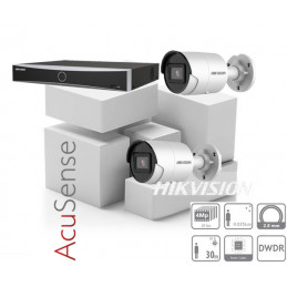 SET-2-HIKVISION-4MP-IP-AcuSense-DS-2CD2046G2-I-UHD2K-IR30m - KAMERY