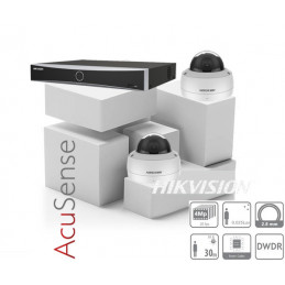 SET-2-HIKVISION-4MP-IP-AcuSense-DS-2CD2143G2-IU-UHD2K-IR30m - KAMERY