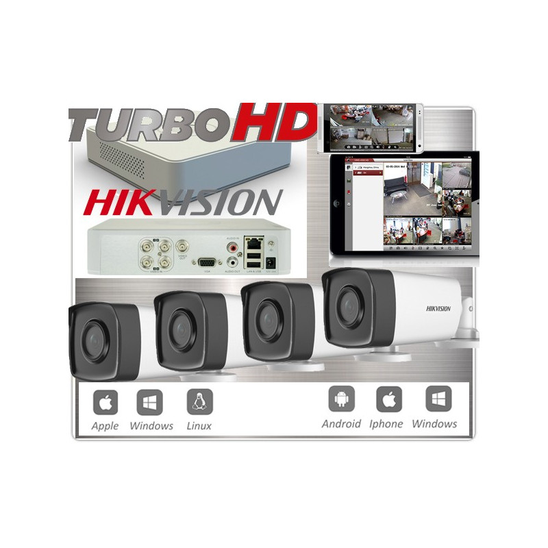 SET-4-HIKVISION-2MP-THD-DS-2CE17D0T-IT3F-FUL LHD-IR40m