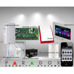 Paradox sada SP55/10 TM50LCD+ GSM PCS250