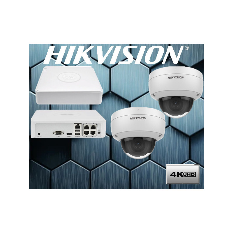 SET-2-HIKVISION-4MP-IP-DS-2CD1143G2-I-UHD2K-IR30m - KAMERY