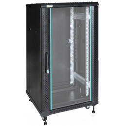 Skriňa19"RACK stojacia na zloženie22U/600x600